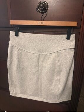 lululemon athletica Light Gray Mini Skirt